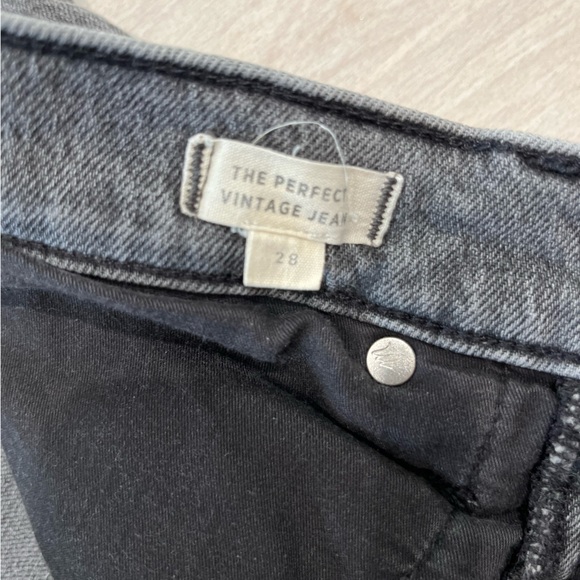 Madewell Woman’s The Perfect Vintage Jean- Black Size 28 - Picture 8 of 15